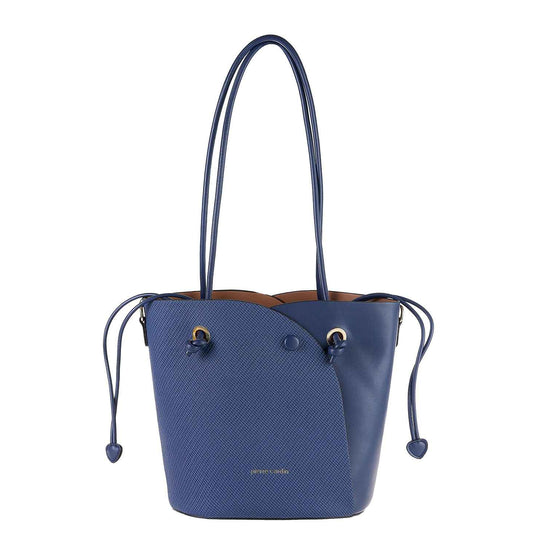 Borsa A Spalla Con Tracolla In Ecopelle Pierre Cardin - Wx56 18576