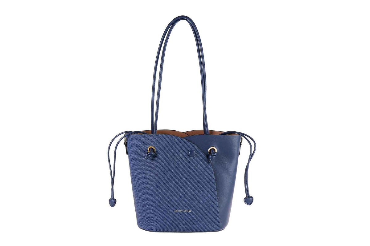 Borsa A Spalla Con Tracolla In Ecopelle Pierre Cardin - Wx56 18576
