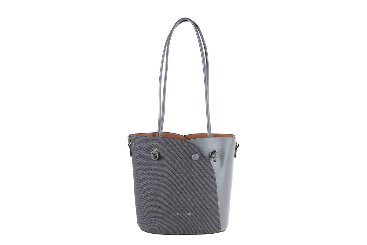 Borsa A Spalla Con Tracolla In Ecopelle Pierre Cardin - Wx56 18576