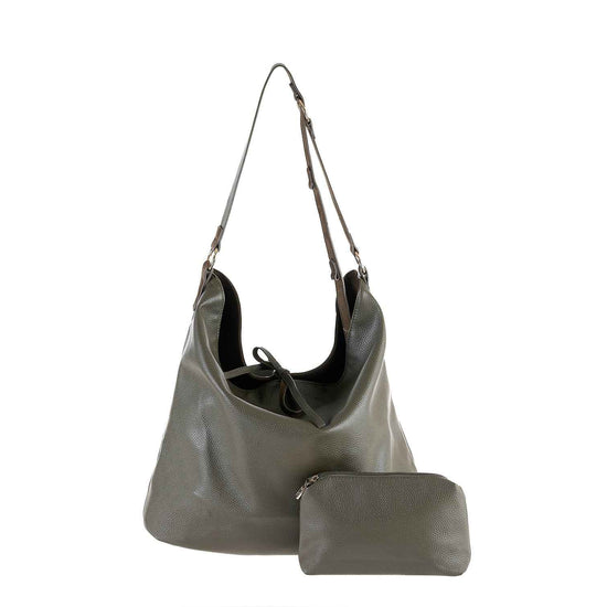 Borsa A Sacca Double Face Nki In Ecopelle - Oslo18 44631
