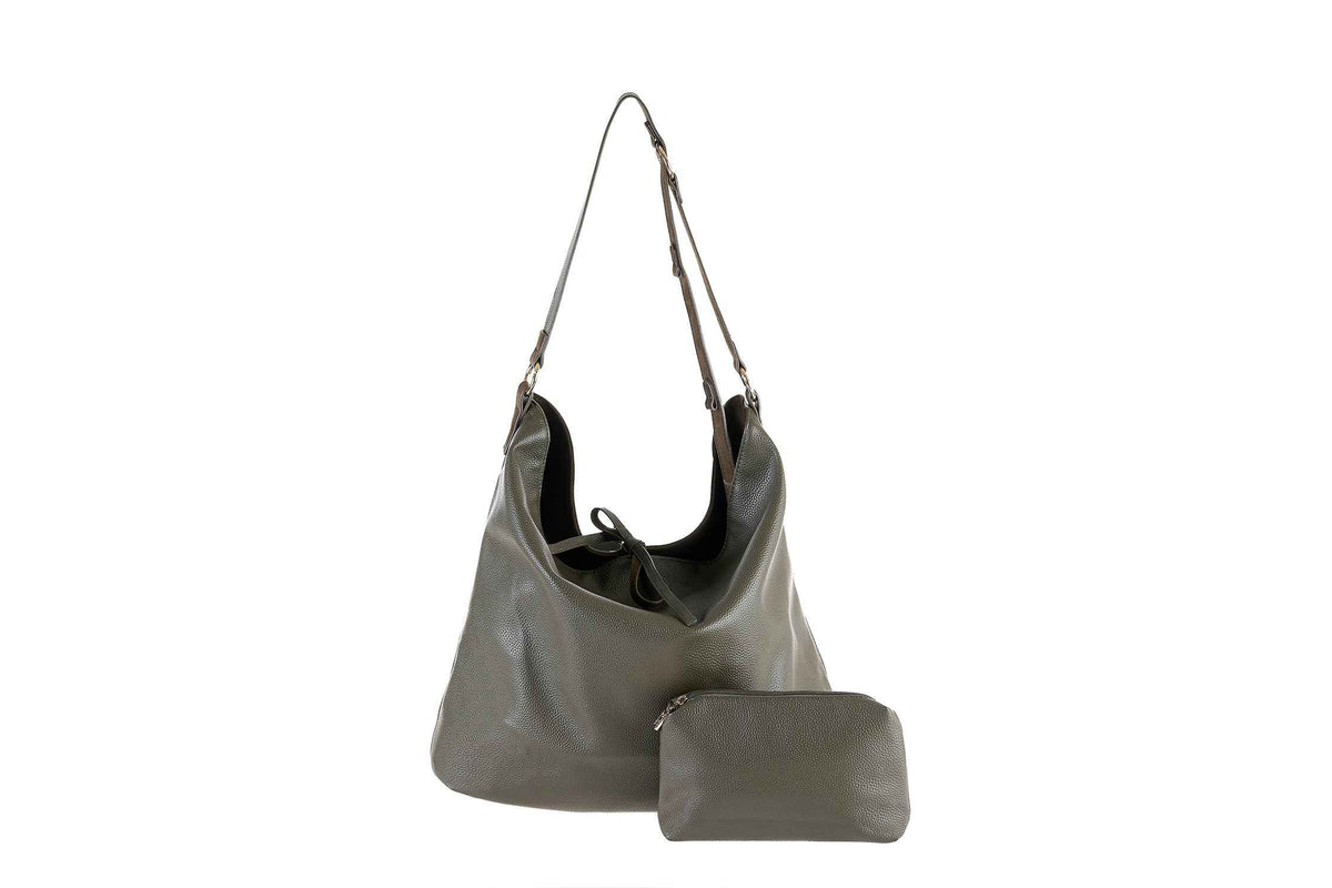 Borsa A Sacca Double Face Nki In Ecopelle - Oslo18 44631