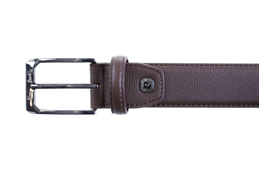 Cintura in pelle con singola cucitura Pierre Cardin - 3350 GG15