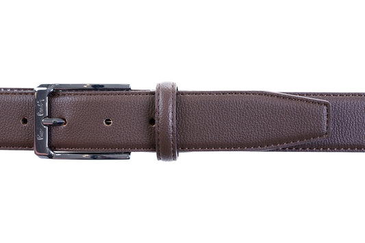 Cintura in pelle con singola cucitura Pierre Cardin - 3350 GG15