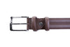 Cintura in pelle con impunture in tinta P.Cardin GG15 3354