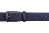 Cintura in pelle con logo a fuoco P.Cardin GG15 1001