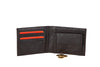 Portafoglio uomo con bordo cucito e logo in metallo Pierre Cardin - Tilak103 8805