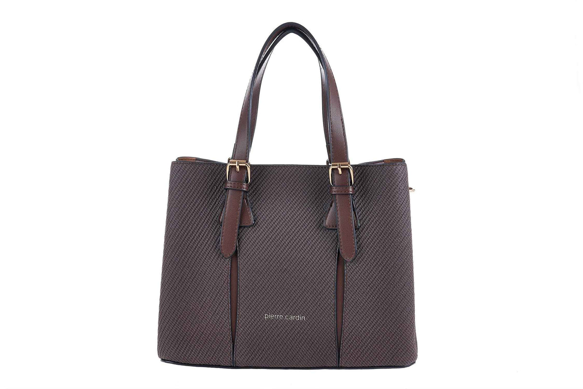 Borsa A Spalla Con Tracolla In Ecopelle Pierre Cardin - Wx56 18575