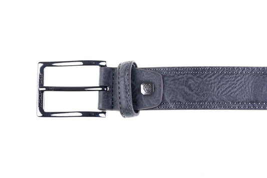 Cintura in pelle con doppio ricamo A. Basile - 2032 GG19