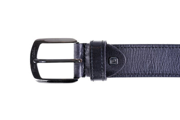 Cintura in vera pelle con singola cucitura P.Cardin - 5071 KAM01