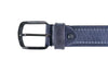 Cintura in vera pelle con doppia cucitura P.Cardin - 610 KAM01
