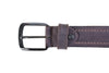 Cintura in vera pelle con doppia cucitura P.Cardin - 610 KAM01