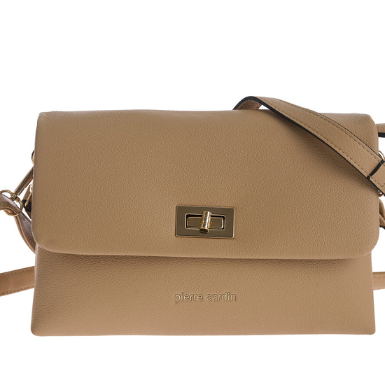 Raffinata borsa a tracolla dal design classico e femminile, chiusura superiore a zip con doppio scompartimento