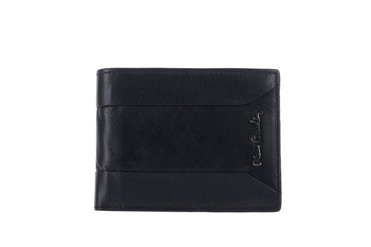 Portafoglio in pelle con logo in metallo Pierre Cardin - TILAK134 8806