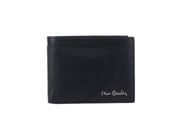 Portafoglio in pelle con logo in metallo Pierre Cardin - TILAK136 8806