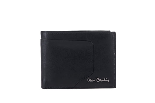 Portafoglio in pelle con logo in metallo Pierre Cardin - TILAK136 8806