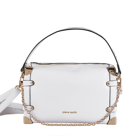 Borsa a spalla con tracolla in ecopelle Pierre Cardin - gn47 9089