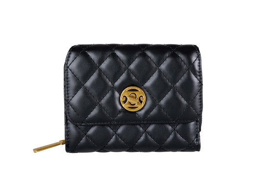 Borsellino Con Chiusura A Clip E Zip In Ecopelle Pierre Cardin - Miss12 1242