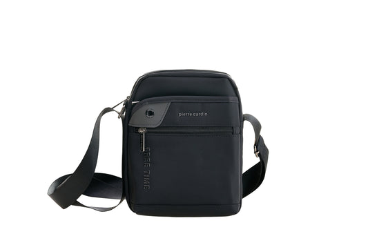 Borsa A Tracolla In Nylon Pierre Cardin - Alan09 2081