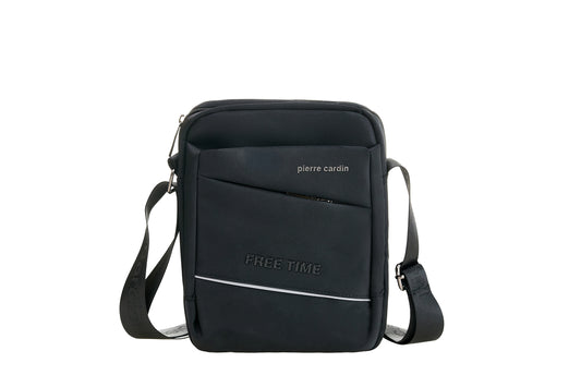 Borsa A Tracolla In Nylon Pierre Cardin - Alan09 1711