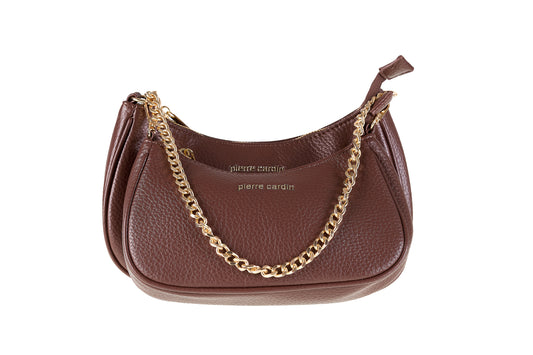 Doppia Borsa Spalla Con Tracolla In Ecopelle Pierre Cardin - Yila03 16480