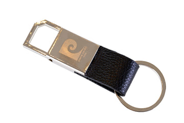 Portachiavi pelle e metallo Pierre Cardin 6102