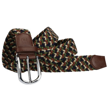 Cintura uomo PIERRE CARDIN in corda elastica marrone - 312 HY05