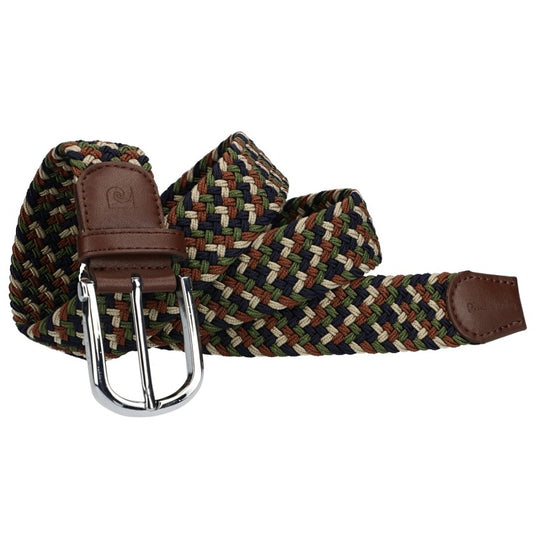 Cintura uomo PIERRE CARDIN in corda elastica marrone - 312 HY05